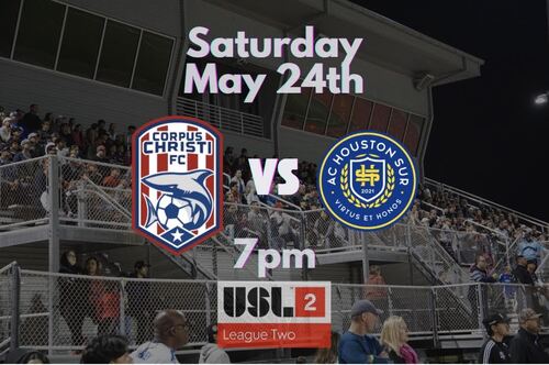 Corpus Christi FC vs AC Houston Sur poster