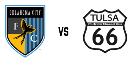 HOME OPENER OKCFC II vs Flick City Channel Cats poster