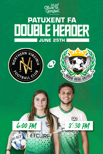 NOVA FC @ Patuxent FA Double Header  poster