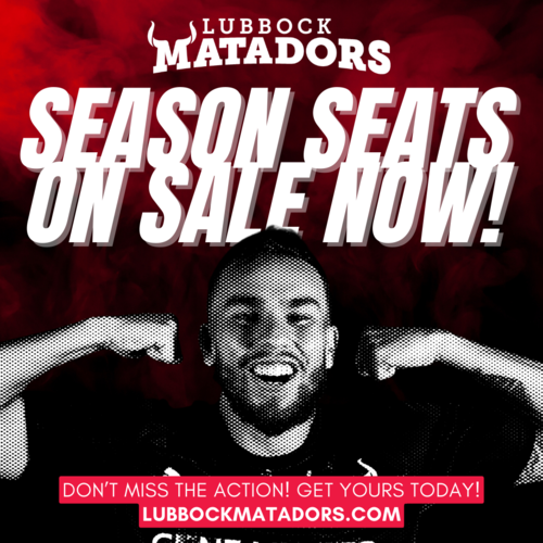 2024 Lubbock Matadors Season Tickets poster