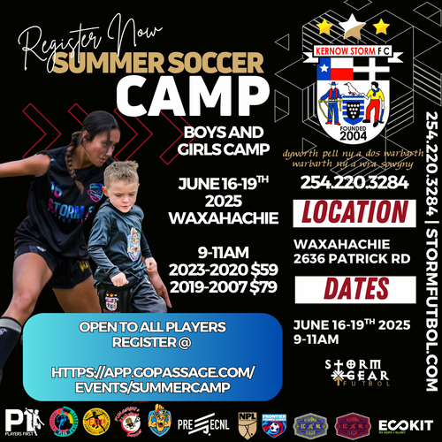 Summer Camp 2025 June 16-19th | 9-11am poster