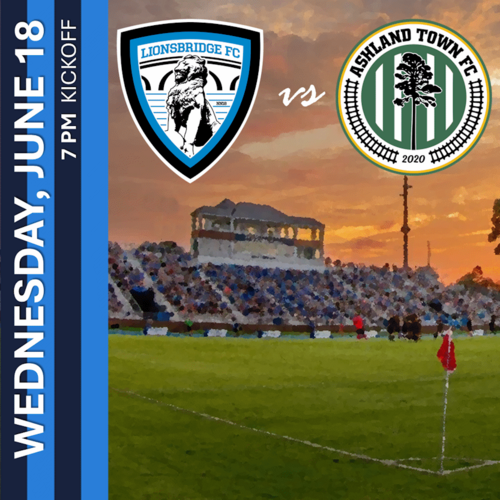 Lionsbridge FC vs Ashland Town poster