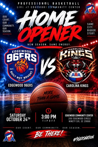 Edgewood 96ers Home Opener vs Carolina Kings image