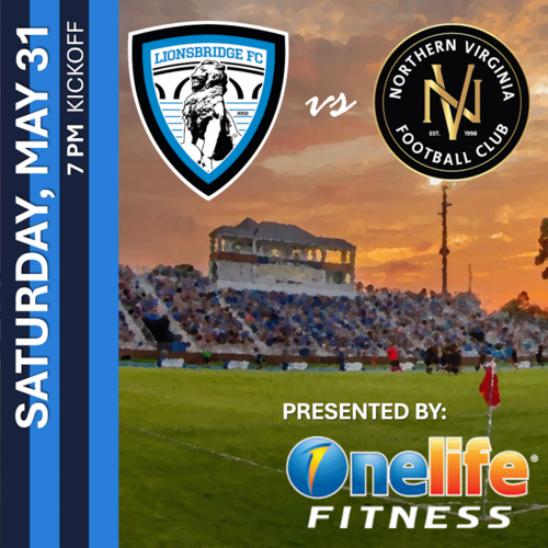 Lionsbridge FC vs Northern Virginia FC poster