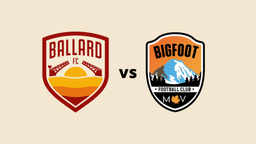 Ballard FC vs Bigfoot FC poster