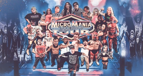 Micromania (Midget Wrestling) Tour Invades Taylor, MI poster
