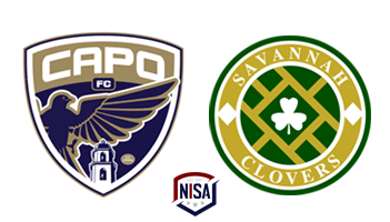 CAPO FC vs SAVANNAH CLOVERS poster