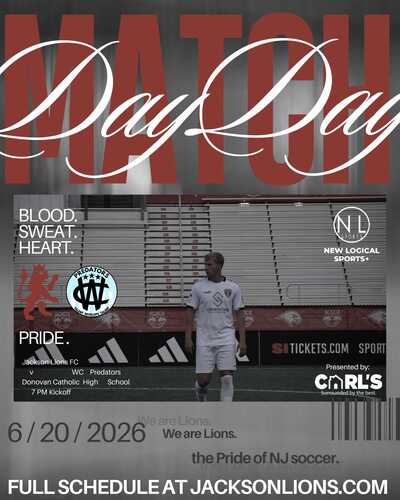 Lions FC v WC Predators - 6/20/2026   poster