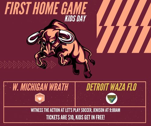Home Game vs. Detroit Waza Flo poster
