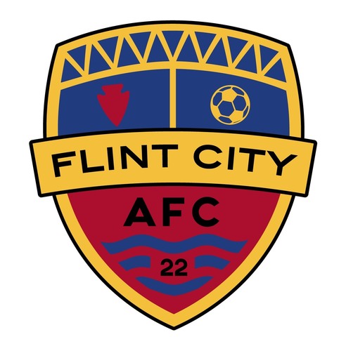 Flint City AFC vs. Midwest United FC poster