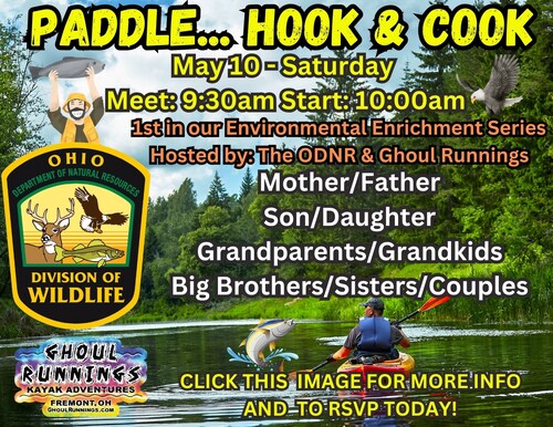 PADDLE, HOOK and COOK