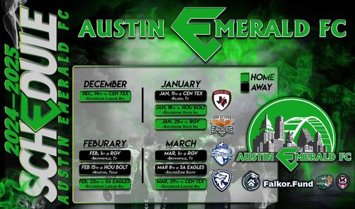 New Player Tryout Practice For Austin Emerald FC Major Arena Soccer League 3 poster