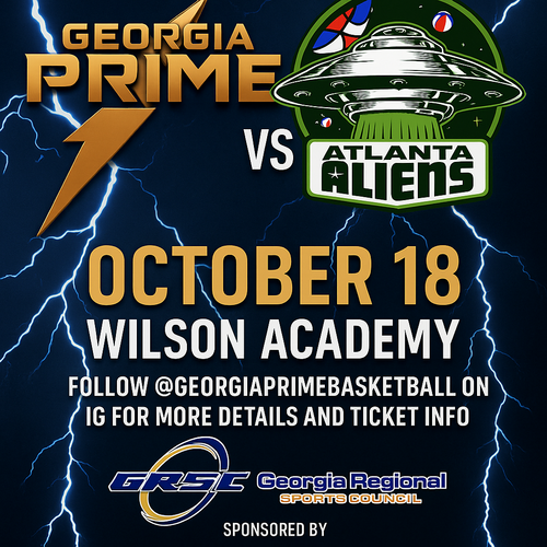 Georgia Prime vs Atlanta Aliens poster