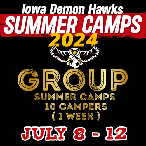 July 8-12th *Group summer Camps 10 campers (1 Week ) poster