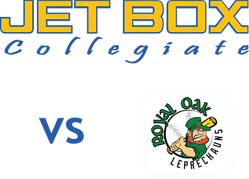 Jet Box Collegiate vs Royal Oak Leprechauns (6/18) poster