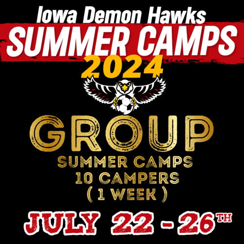July 22-26th *Group summer Camps 10 campers ( 1 Week ) poster