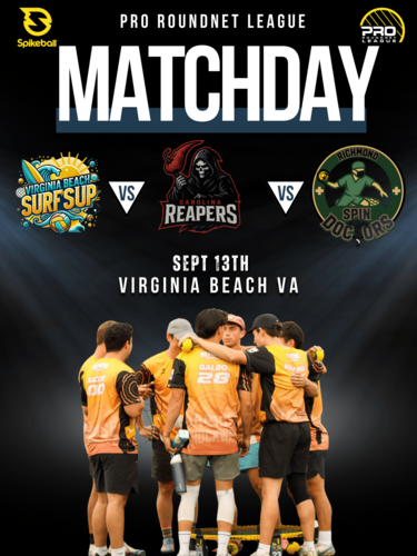 Exciting VIrginia Beach PRO League Matchday: Sept 13th!  poster