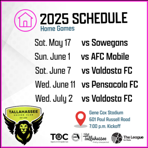 2025 TLHSC Season Ticket poster