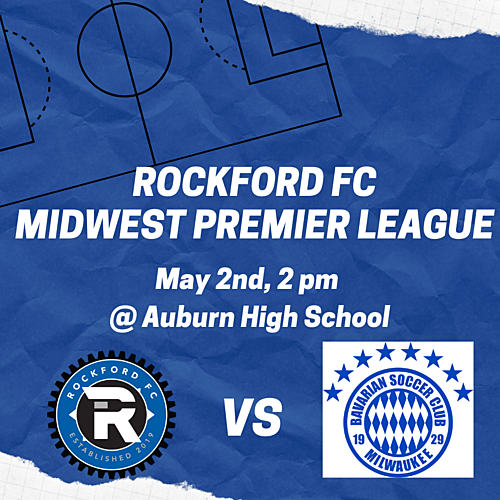 Rockford FC vs Milwaukee Bavarians poster