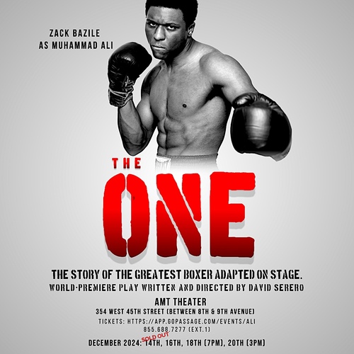 THE ONE aka I, Muhammad ALI poster