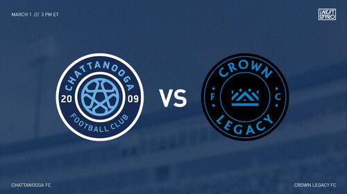 Chattanooga FC vs Crown Legacy  poster