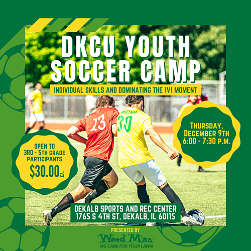 Youth Soccer Camp (3-5th grade) poster