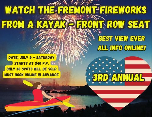 Fremont Fireworks Paddle & View poster