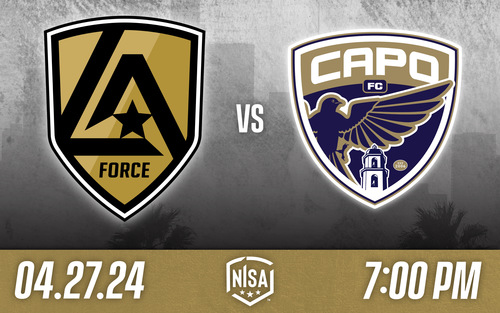 LA Force  vs Capo FC (4/27) poster