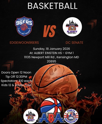 DC Senate Ballers Bash poster