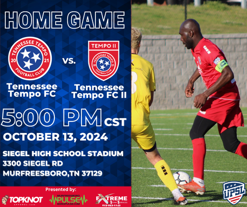 TN Tempo FC vs. TN Tempo FC II poster