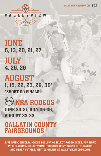 Valley View Rodeo: Montana's Newest Rodeo Series! poster