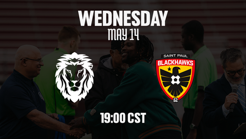 Ticket: May 14 vs Black Hawks SC poster